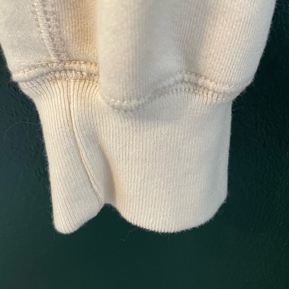 Abercrombie & Fitch lightweight terry cloth crewneck sweatshirt. Size large. - Picture 7 of 9